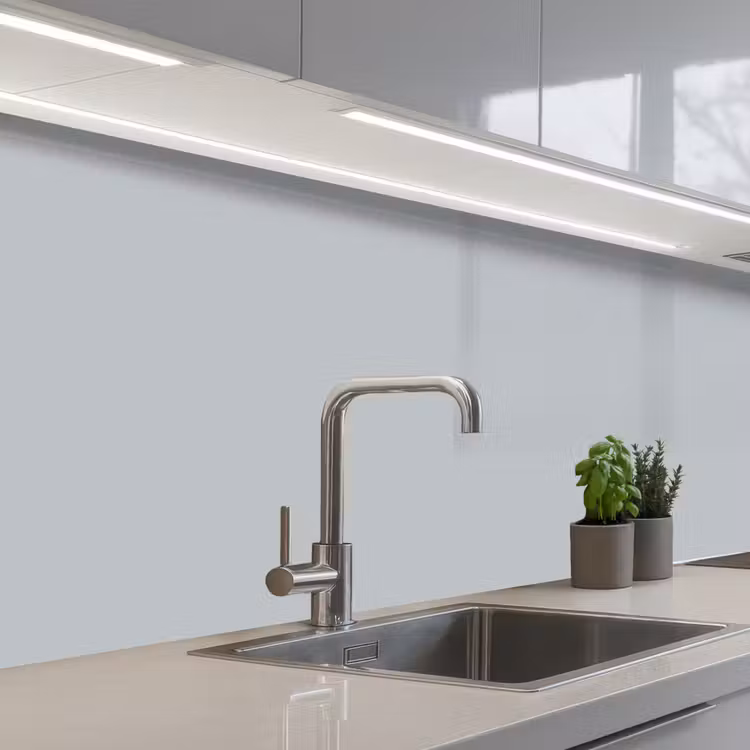 Küchenrückwand - Interieur - Grau - Hell — 2