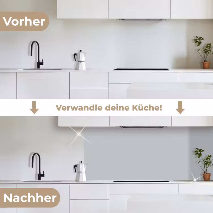 Küchenrückwand - Interieur - Grau - Hell — 3