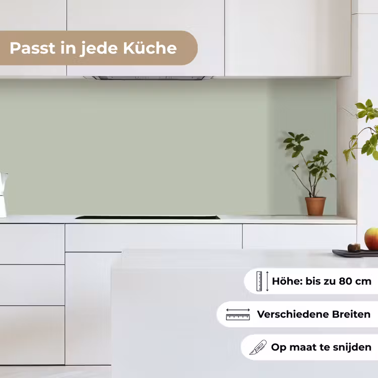 Küchenrückwand - Mintgrün - Unifarben — 7