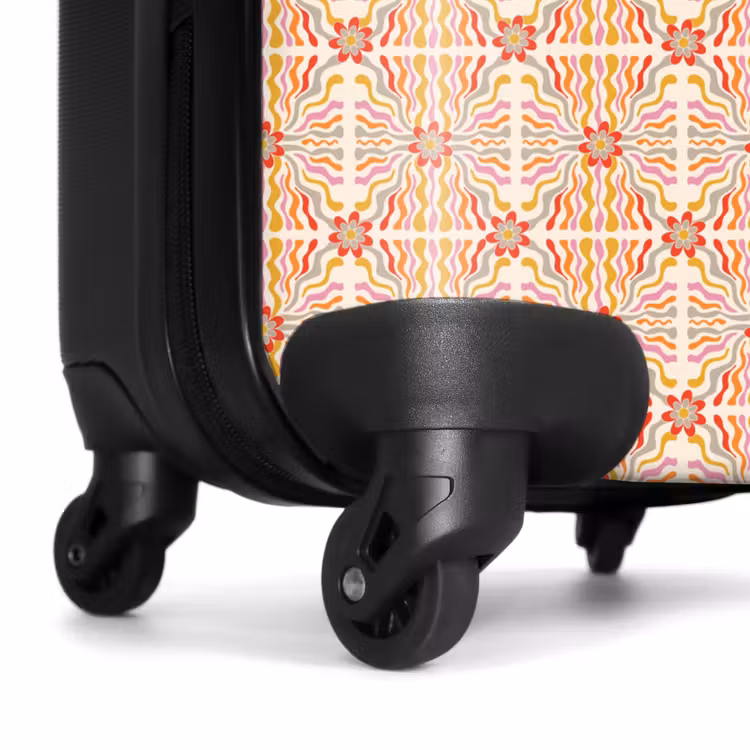 Koffer - Retro-Disco-Muster bunt — 6