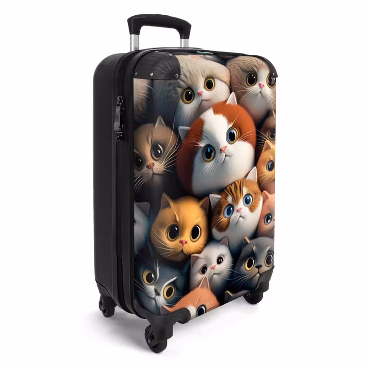 Koffer - Orangefarbene Katzen — 4