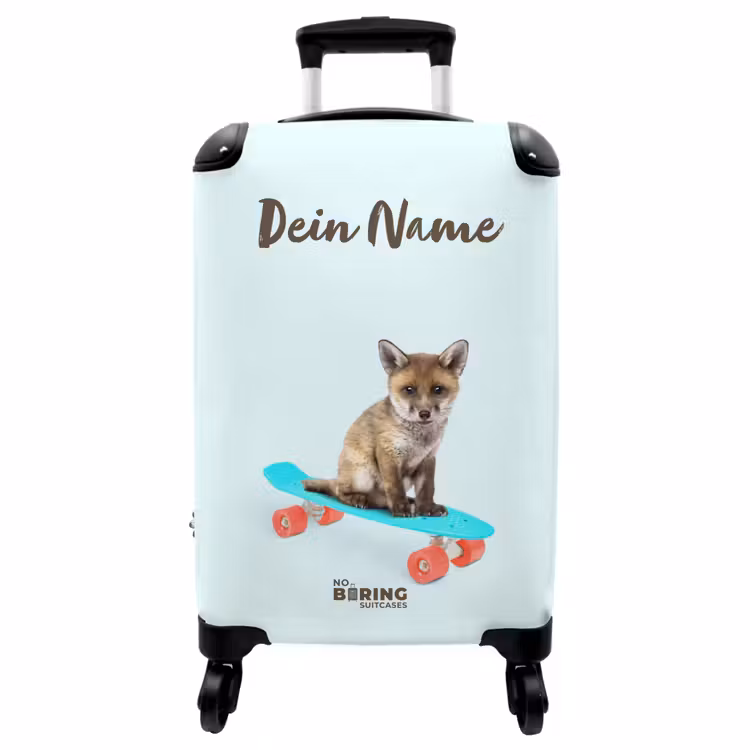 Koffer mit Name - Wanderfuchs — 1