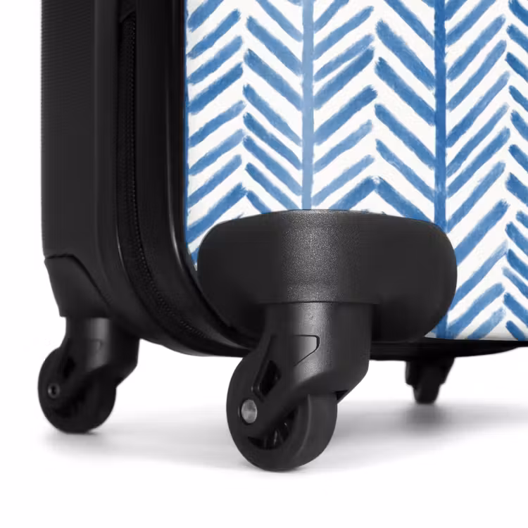 Koffer - Muster - Gestreift - Blau — 6
