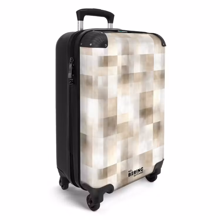 Koffer - Textur - Leinen - Beige — 4