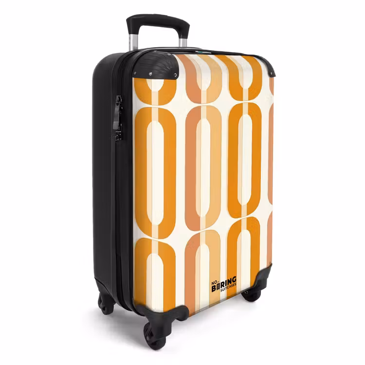 Koffer - U-förmig - Retro - Orange — 4