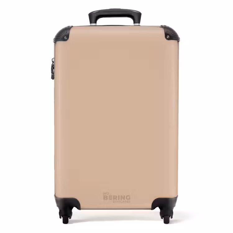 Koffer - Nackt - Helles Taupe — 1