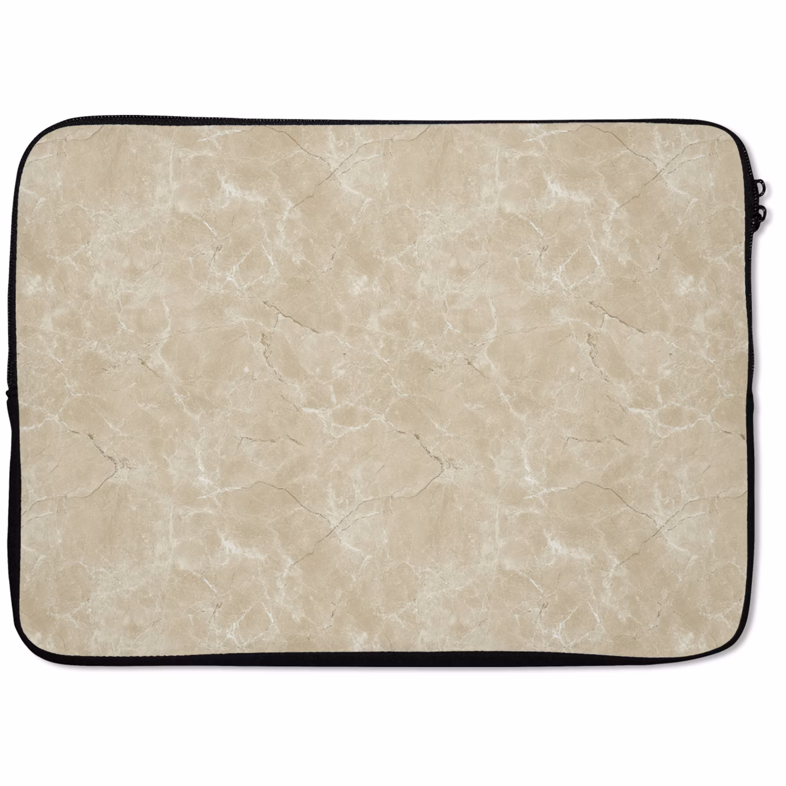 Laptop hülle - Hellbeige - Marmor - Diffusionsäderung — 1