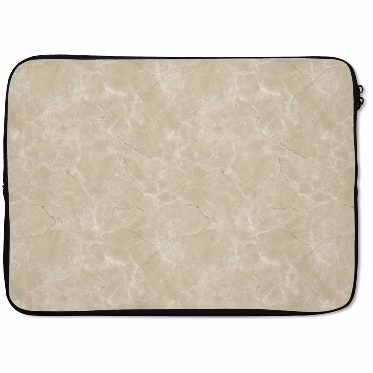 Laptop hülle - Hellbeige - Marmor - Diffusionsäderung — 1