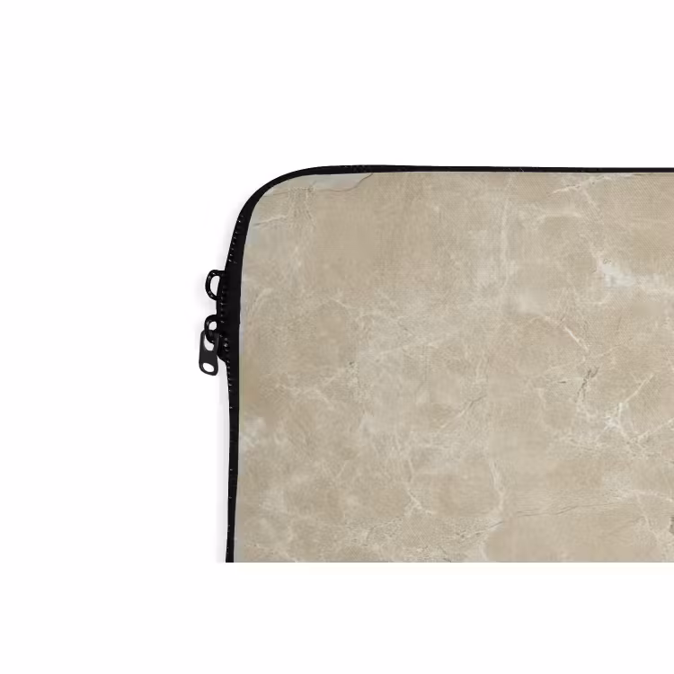 Laptop hülle - Hellbeige - Marmor - Diffusionsäderung — 5