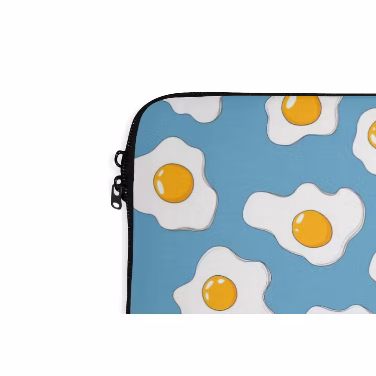Laptop hülle - Eier - Eigelb - Blau — 5