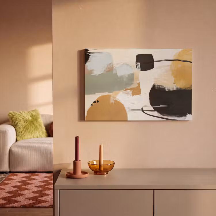 Leinwandbild - Farbe - Abstrakt - Farben — 1
