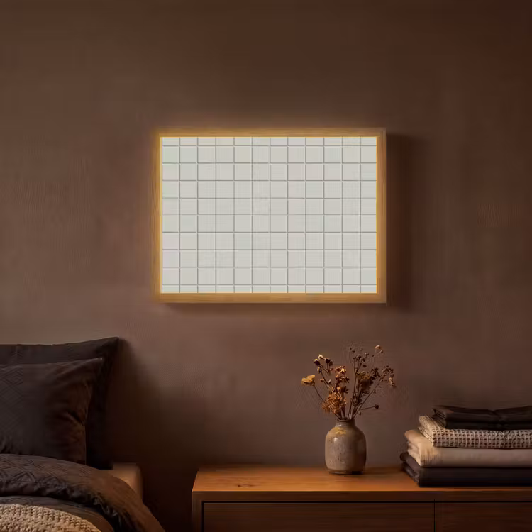 Lightbox - Wandleuchte - Fliese - Muster - Hellgrün — 3