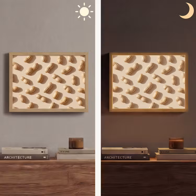 Lightbox - Wandleuchte - Peanuts - Muster - Beige — 5