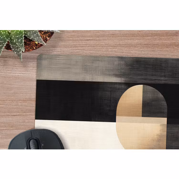 Mauspad - Formen - Modern - Schwarz — 5