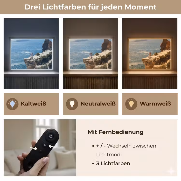 Foto auf Lightbox - Wandleuchte — 4