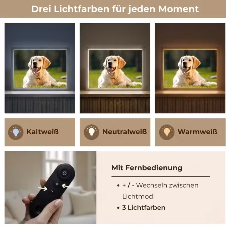 Foto auf Lightbox - Wandleuchte — 5