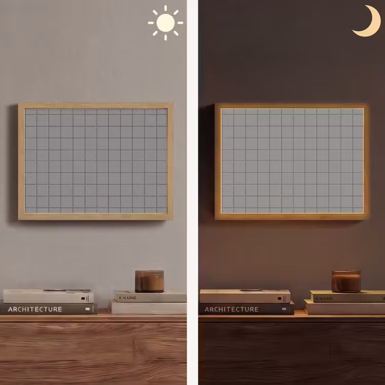 Lightbox - Wandleuchte - Modern - Muster - Grau — 5