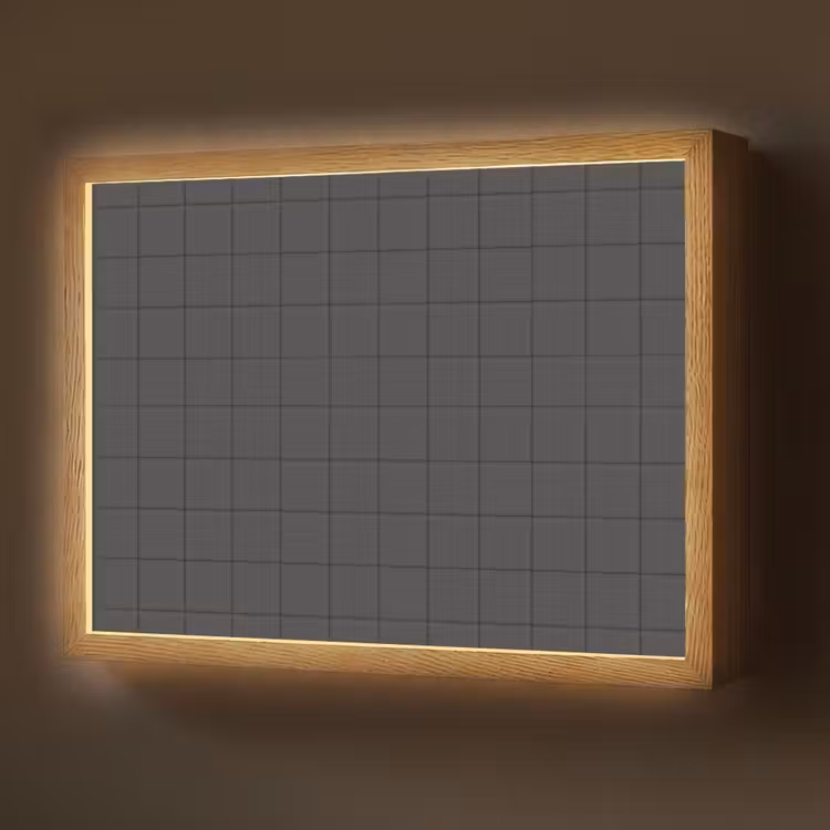 Lightbox - Wandleuchte - Muster - Fliese - Anthrazit — 1