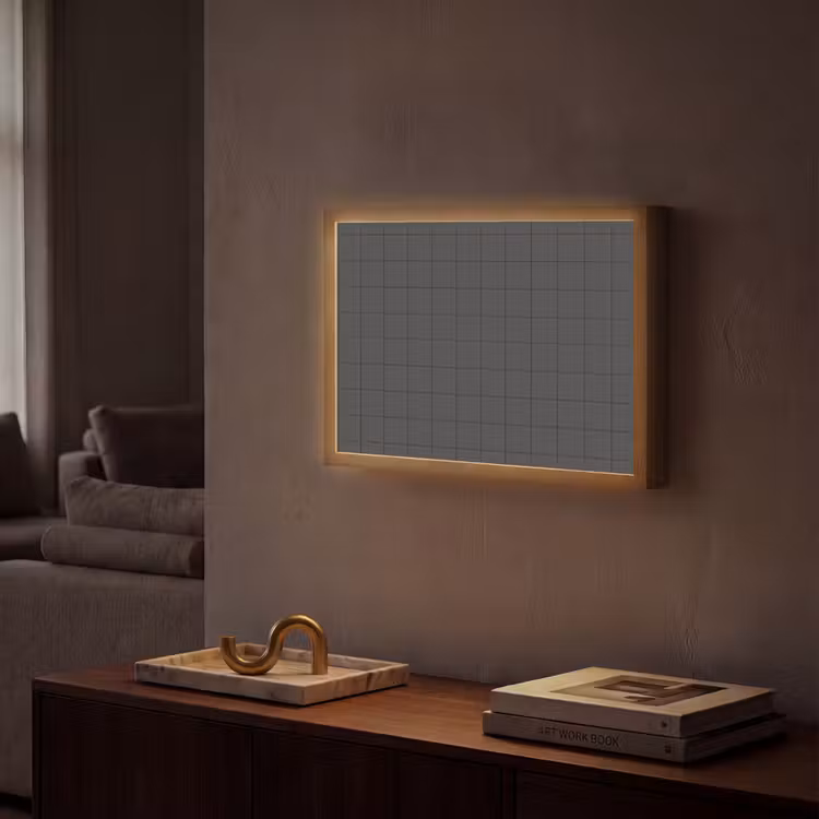 Lightbox - Wandleuchte - Muster - Fliese - Anthrazit — 2