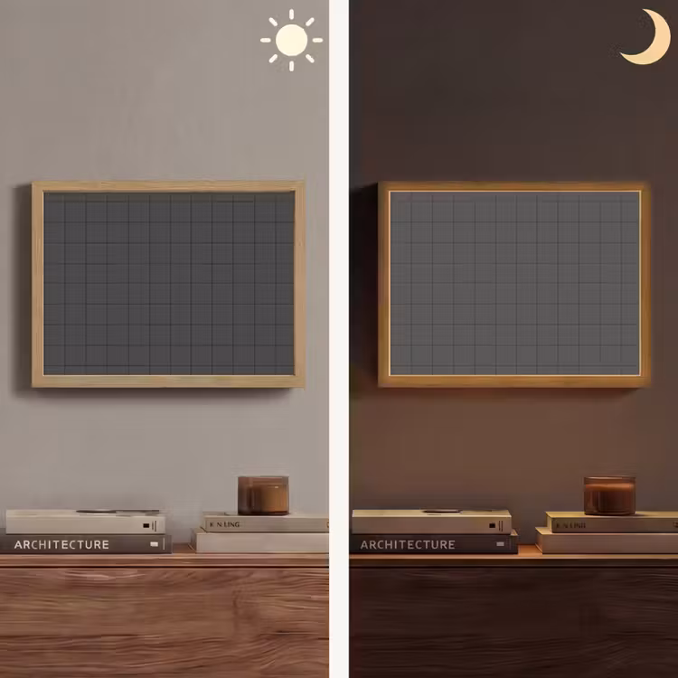 Lightbox - Wandleuchte - Muster - Fliese - Anthrazit — 5