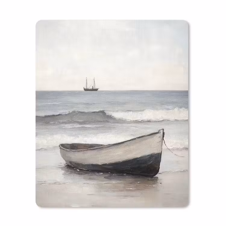 Mauspad - Ruderboot - Meer - Horizont — 1
