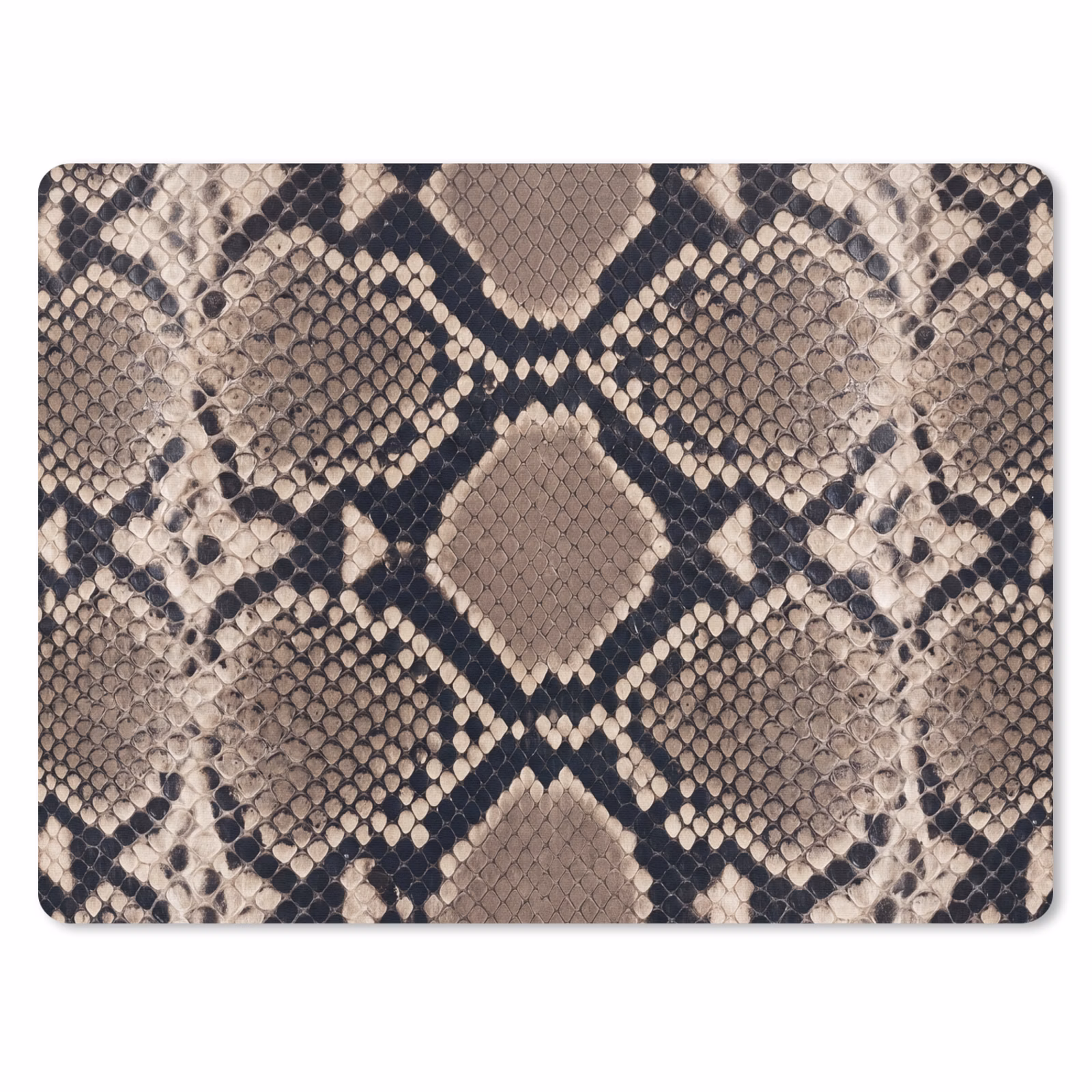 Mauspad - Schlangendruck - Python - Braun — 1