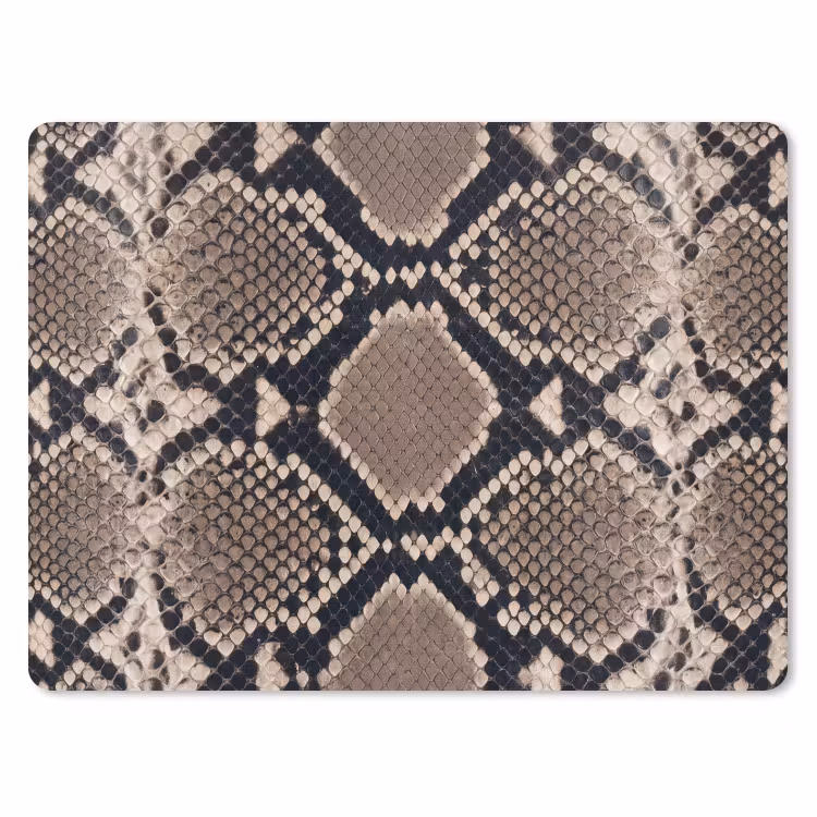 Mauspad - Schlangendruck - Python - Braun — 1