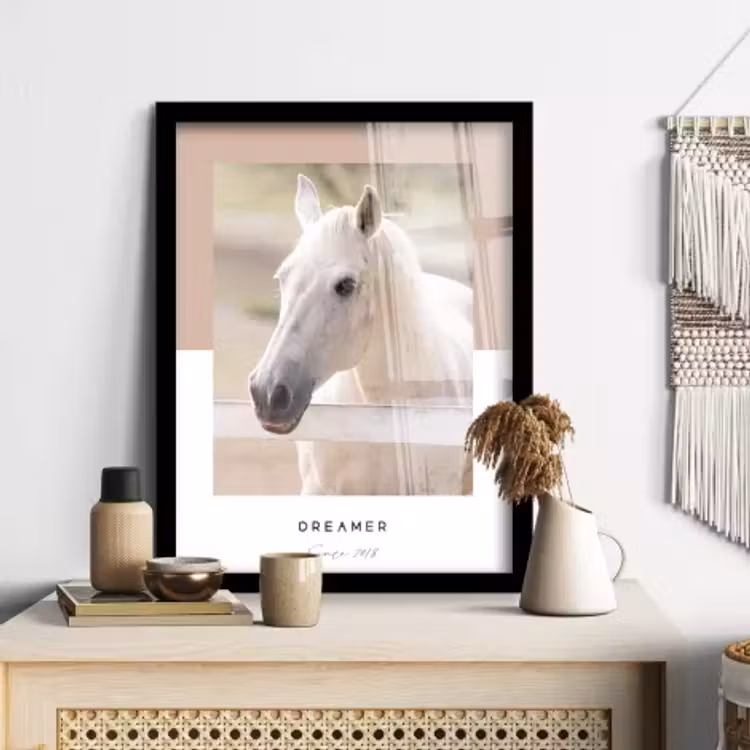 Personalisierte poster Pferd — 3