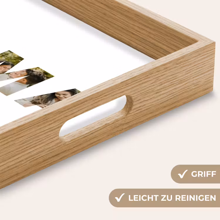 Personalisierte Tablett - Mutti - Buchstaben-Collage — 8