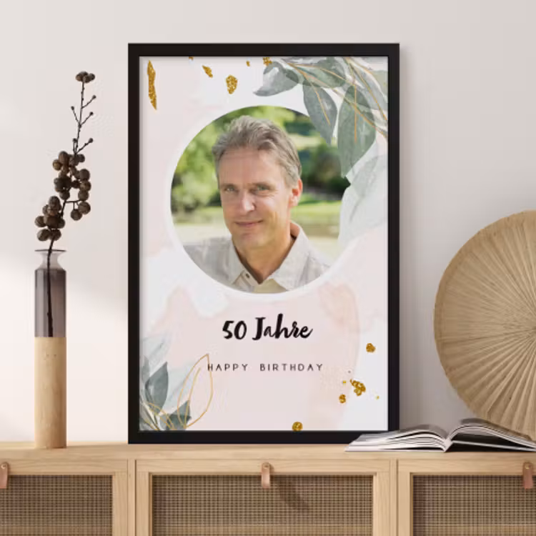 Poster mit Rahmen - Jubiläum — 4