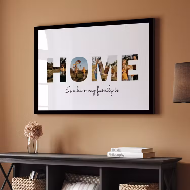 Poster mit Rahmen - Home — 4