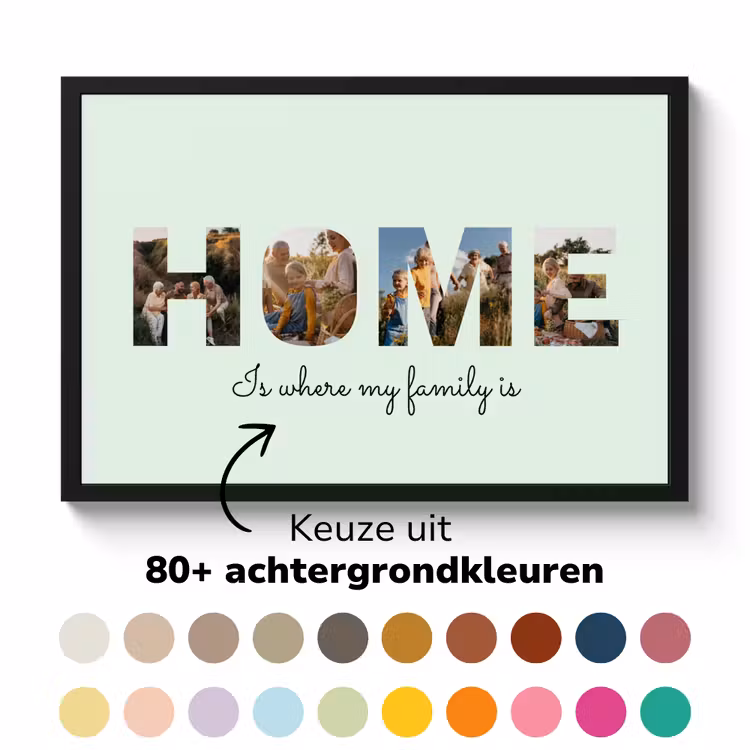 Poster mit Rahmen - Home — 6