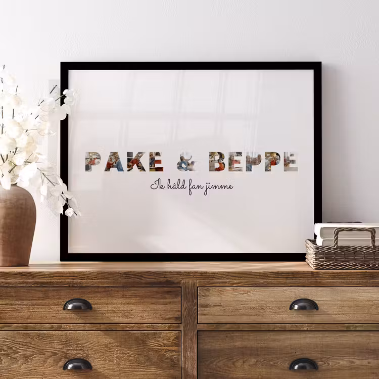 Poster met lijst - Pake & Beppe — 4