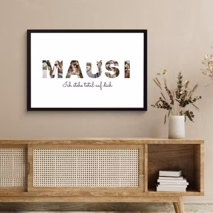 Poster mit Rahmen - Mausi — 4