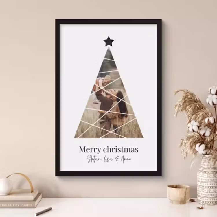 Poster mit Rahmen – Weihnachtsbaum — 2