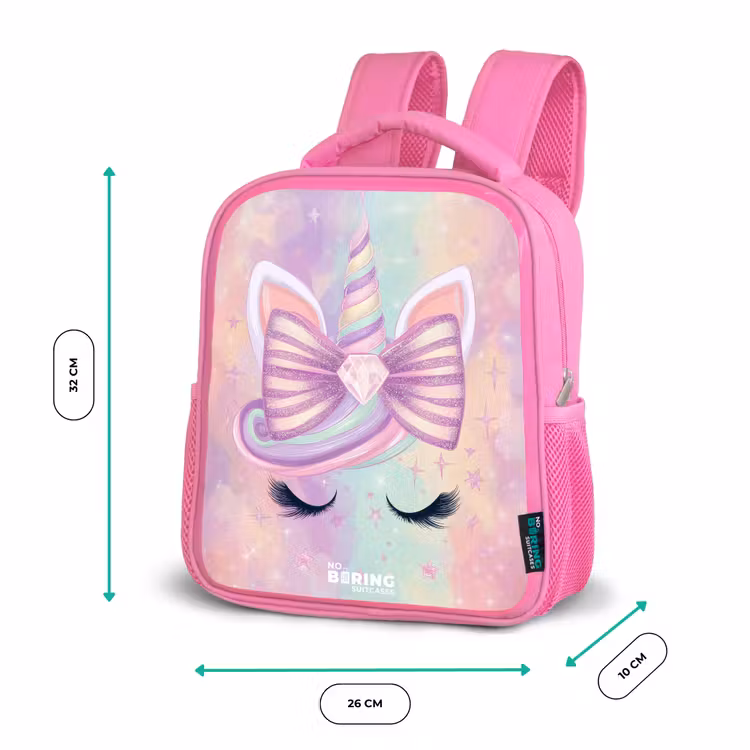 Kinderrucksack mit Namen - Rosa - Rucksack - Kind - Rosa - Einhorn — 6