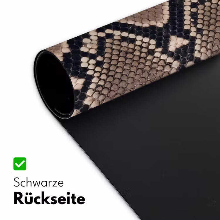 Schreibtischunterlage - Schlangendruck - Python - Braun — 2