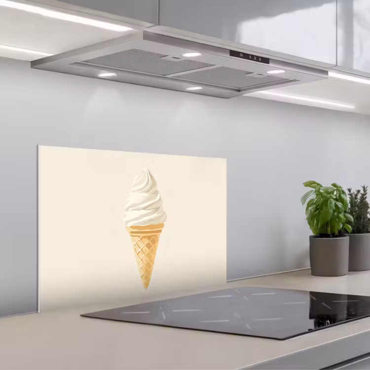 Kotflügel Aluminium - Eiswaffel - Weiß — 1