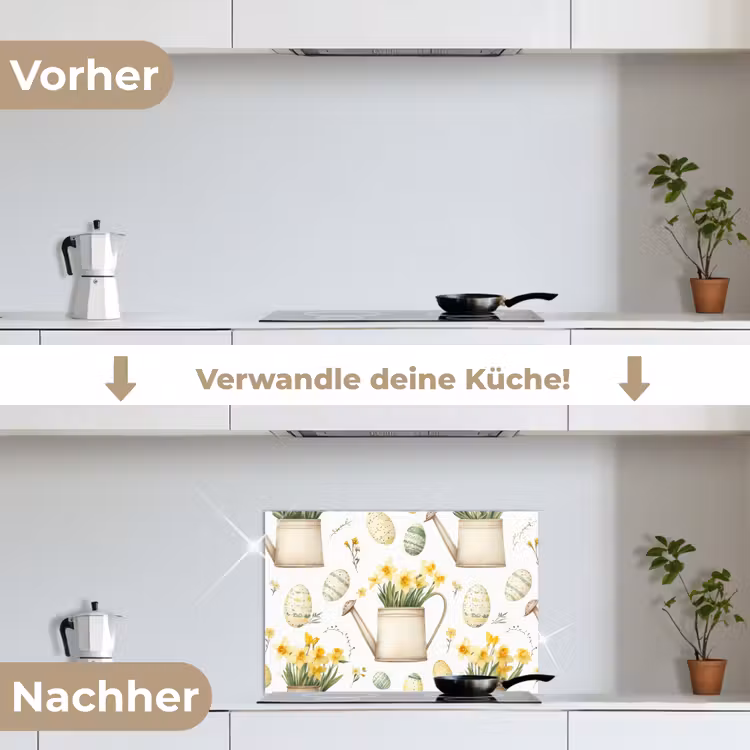 Kotflügel Aluminium - Gießkanne - Blumen - Eier — 7