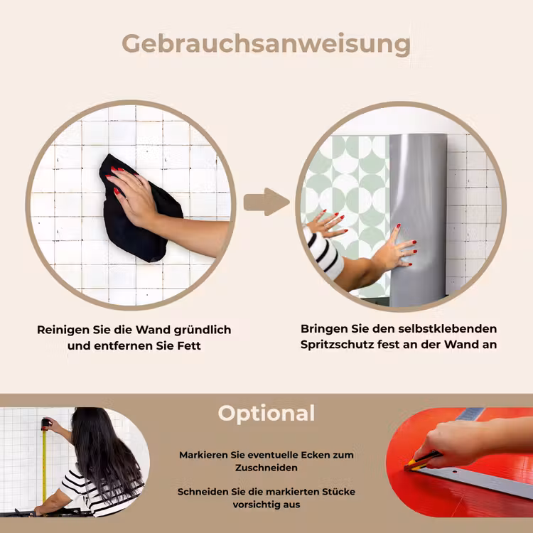 Spritzschutz Küche - pattern-4 — 2