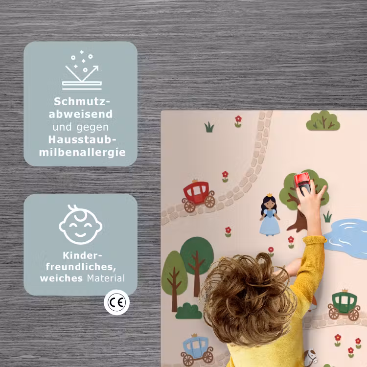 Spielmatte - Schloss – Märchen – Kinder — 3