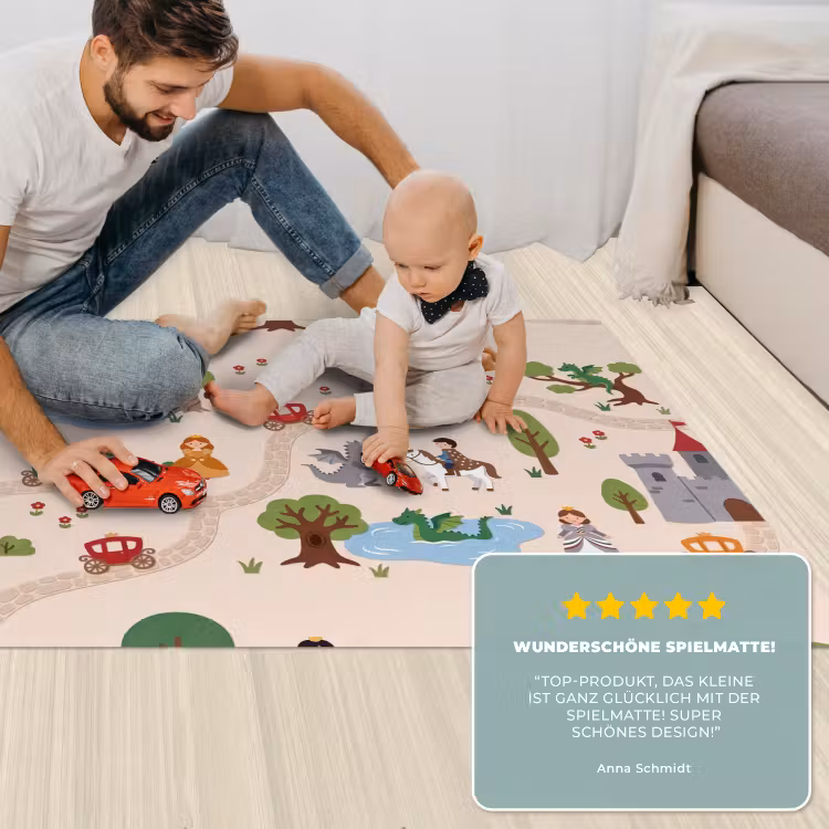 Spielmatte - Schloss – Märchen – Kinder — 4