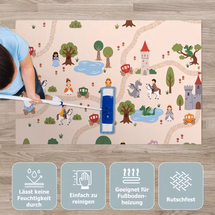 Spielmatte - Schloss – Märchen – Kinder — 5