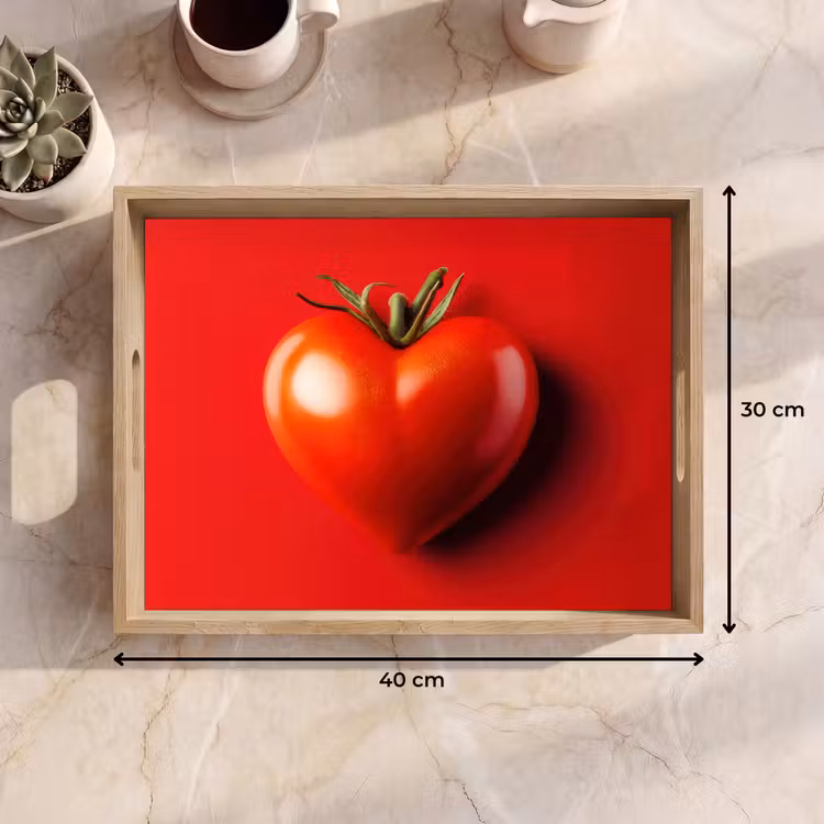 Tablett - Tomate - Rot - Herz — 7