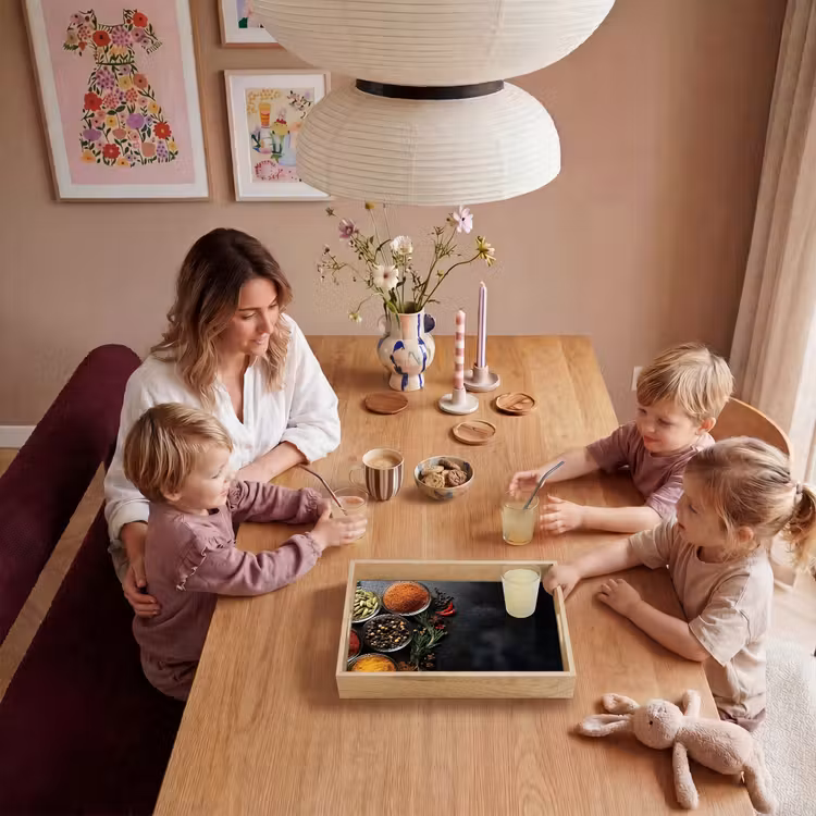 Tablett - Gläser - Tabletts - Blätter - Kräuter — 5