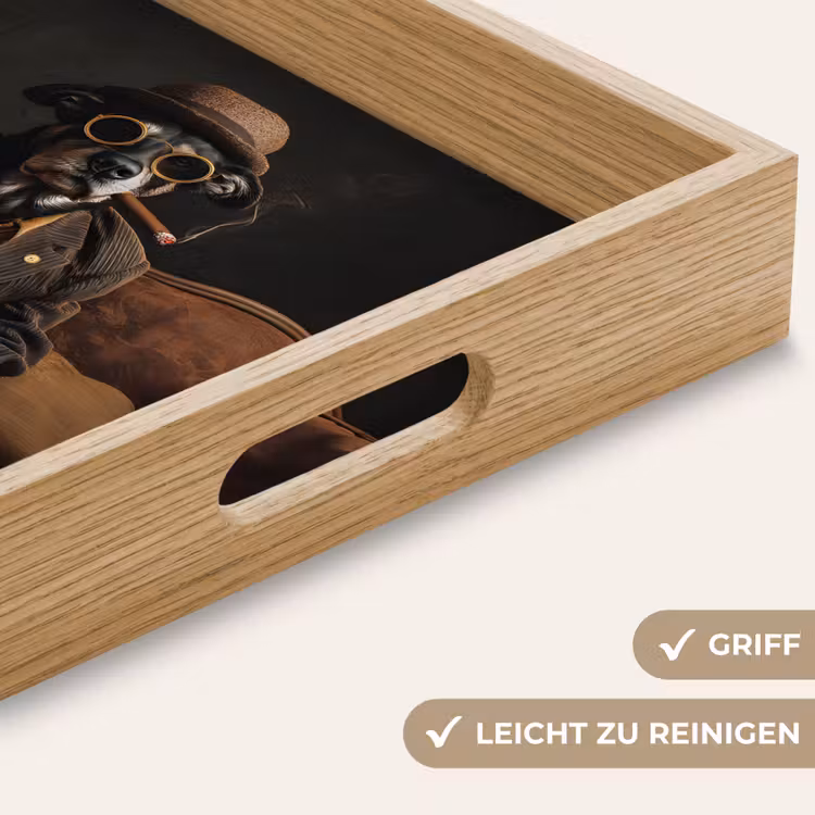 Tablett - Hund - Zigarre - Hut - Anzug — 8