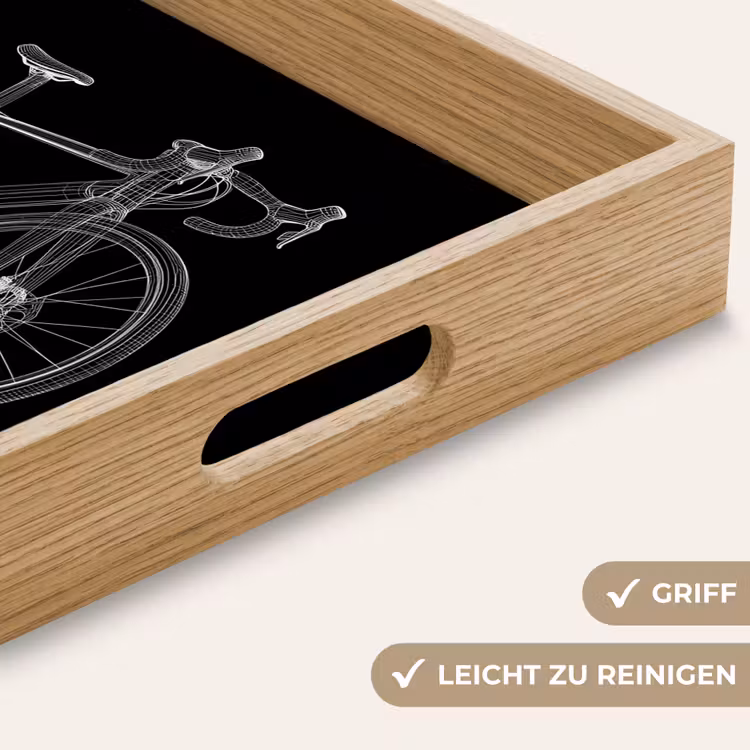 Tablett - Linien - Illustration - Weiß — 8