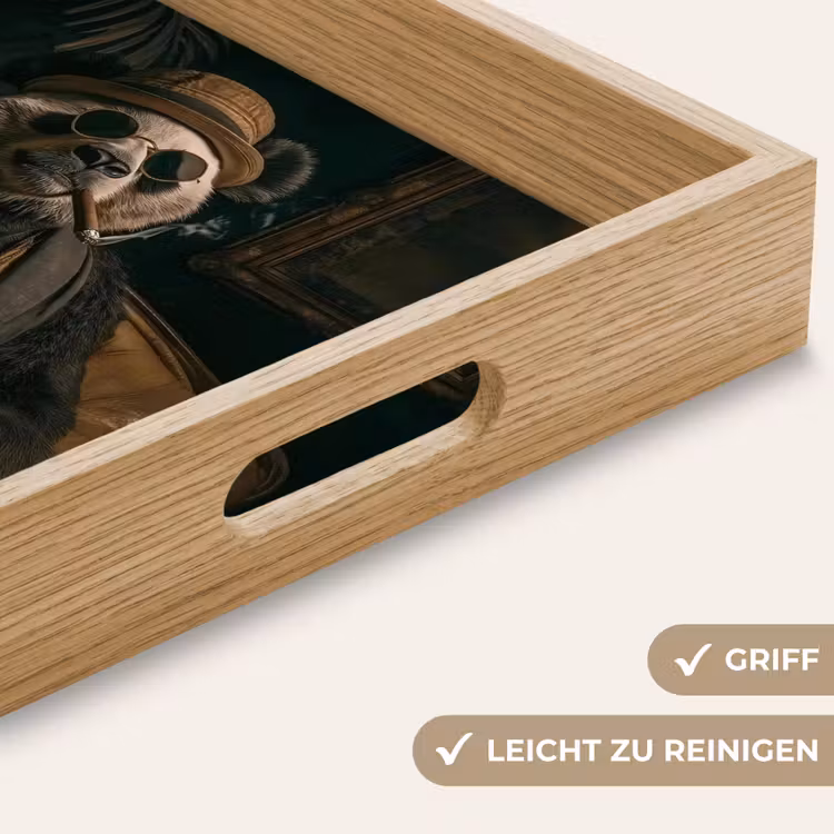 Tablett - Panda - Hut - Brille - Anzug — 8