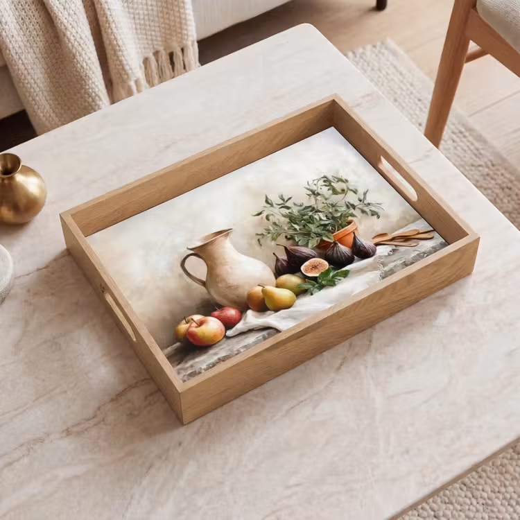 Tablett - Obst - Kräuter - Ländlich — 2