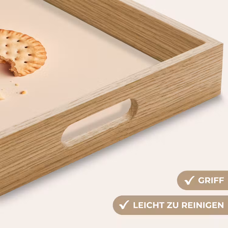 Tablett - Keks - Krümel - beige — 8